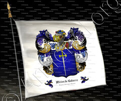 drapeau-MIRIEU de LABARRE_Guyenne Gascogne, Agenais,_France (1)