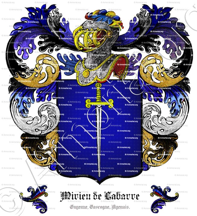MIRIEU de LABARRE_Guyenne Gascogne, Agenais,_France (1)