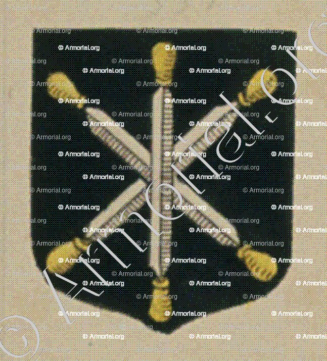 La Communauté des Tanneurs de la ville de Schélestat (Sélestat) (Alsace)_Blason enregistré sous le règne de Louis XIV_France 