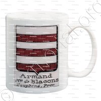 mug-ARMAND Mis de BLACONS_Dauphiné, Provence._France