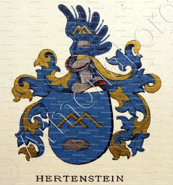 HERTENSTEIN_Wappenbuch der Stadt Basel . B.Meyer Knaus 1880_Schweiz