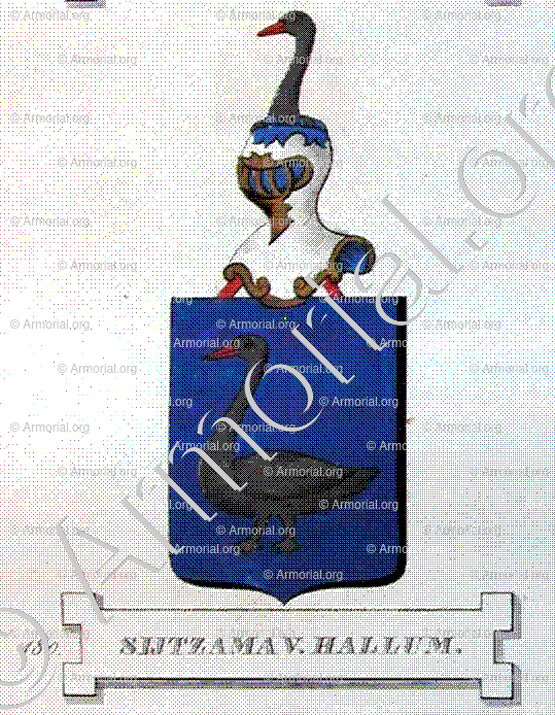 SITZAMA van HALLUM_Friesland (Stamboek van den Frieschen, 1846)_Nederland