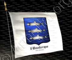 drapeau-d'EMSKERQUE_Zuid-Holland_Nederland