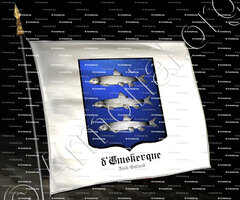 drapeau-d'EMSKERQUE_Zuid-Holland_Nederland