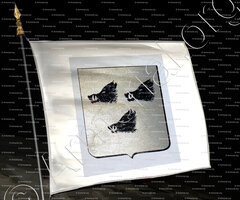 drapeau-ALLENO_Armorial de Bretagne ... par A. P. Guerin de La Grasserie, 1845-1848._France