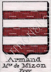 ARMAND Marquis de MIZON