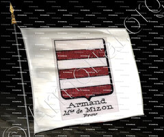 drapeau-ARMAND Mis. de MIZON_Provence_France