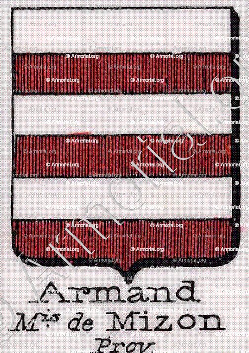 ARMAND Mis. de MIZON_Provence_France