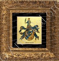 cadre-ancien-or-HERTNER_Wappenbuch der Stadt Basel . B.Meyer Knaus 1880_Schweiz