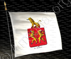 drapeau-LE GILLON_Armorial royal des Pays-Bas_Europe