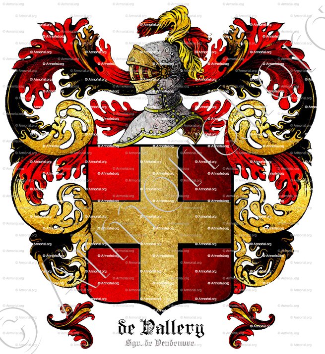 de VALLERY_Seigneur de Vendeuvre._France ()