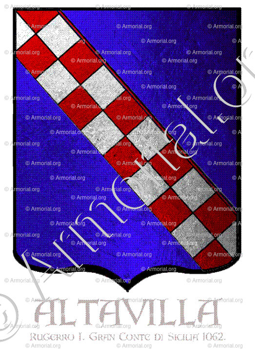 ALTAVILLA_Rugerro I. Gran Conte di Sicilia 1062._Italia (i)