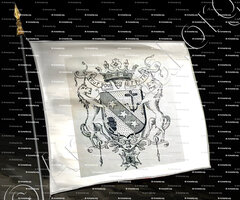 drapeau-de MAILHOL_D'Aire, anoblie 1709._France (1)