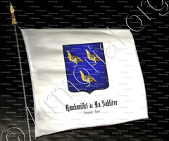 drapeau-RAMBOUILLET DE LA SABLIÈRE_Normandie_France (2)
