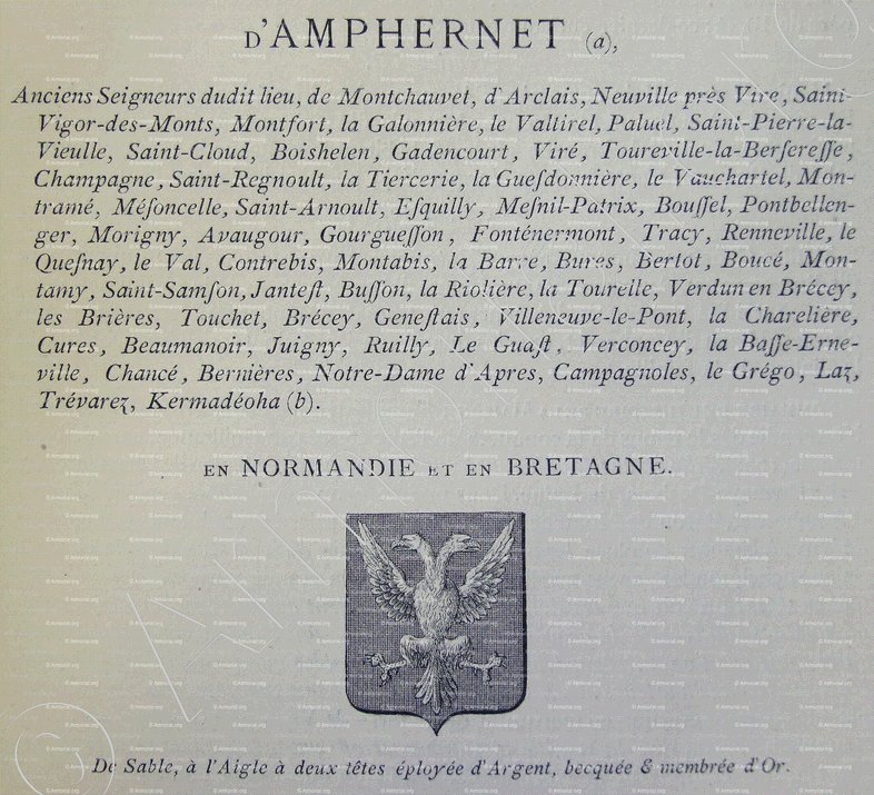 AMPHERNET  _d'Amphernet _France