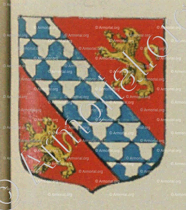 BOREL (Alsace)_Blason enregistré sous le règne de Louis XIV_France 