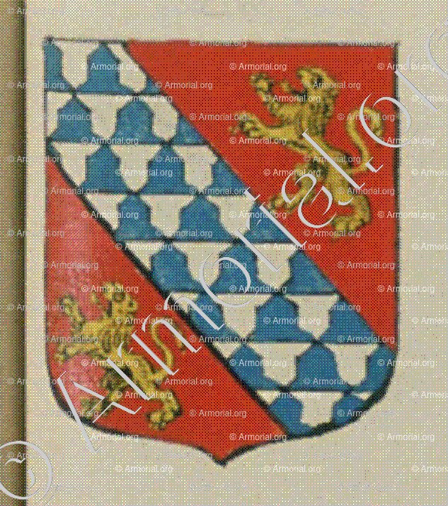 BOREL (Alsace)_Blason enregistré sous le règne de Louis XIV_France 