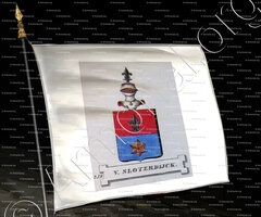 drapeau-SLOTERDIJCK (van)_Friesland (Stamboek van den Frieschen, 1846)_Nederland