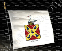 drapeau-LE POYVRE_Armorial royal des Pays-Bas_Europe