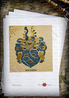 velin-d-Arches-HETZEL_Wappenbuch der Stadt Basel . B.Meyer Knaus 1880_Schweiz