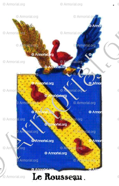 LE ROUSSEAU_Armorial royal des Pays-Bas_Europe..