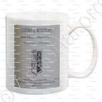 mug-ANDRE de MONTFORT _Gévaudan_France