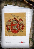 velin-d-Arches-HEU_Wappenbuch der Stadt Basel . B.Meyer Knaus 1880_Schweiz