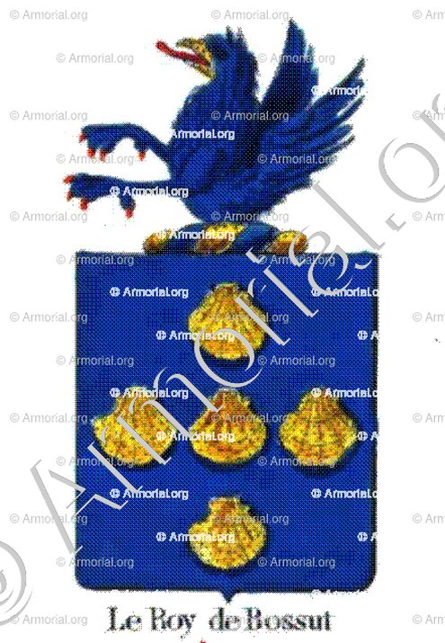 LE ROY DE BOSSUT_Armorial royal des Pays-Bas_Europe