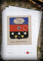 velin-d-Arches-CORNU DE LA FONTAINE_Noblesse d'Empire._France