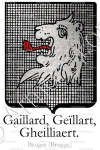 GAILLARD, GEÏLLART ou GHEILLIAERT