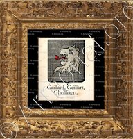 cadre-ancien-or-GAILLARD, GEÏLLART ou GHEILLIAERT_Bruges (Brugge) (Arm. anc.)_Belgique (België)