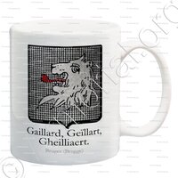 mug-GAILLARD, GEÏLLART ou GHEILLIAERT_Bruges (Brugge) (Arm. anc.)_Belgique (België)