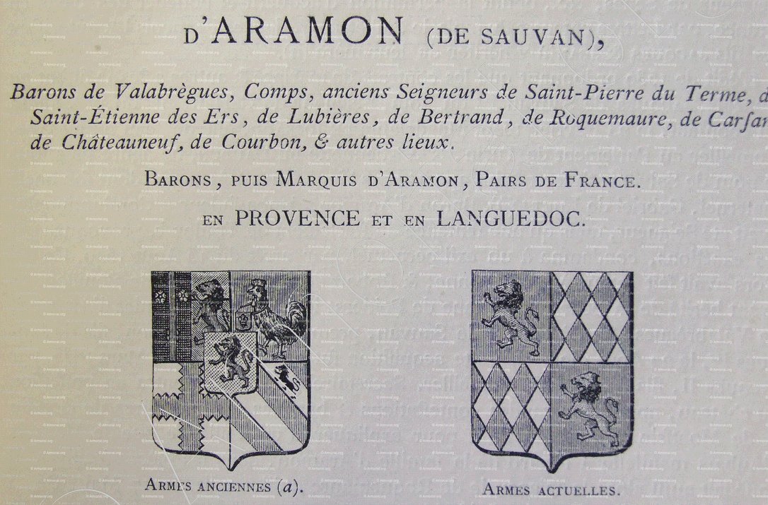 ARAMON_d'Aramon. Provence  Languedoc _France