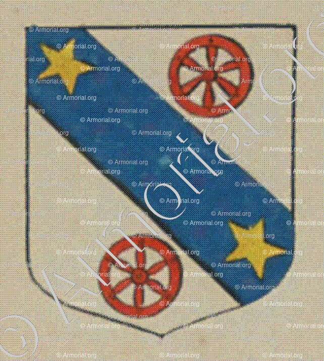 ROMHARD (Alsace)_Blason enregistré sous le règne de Louis XIV_France 