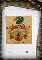 velin-d-Arches-HILTPRAND_Wappenbuch der Stadt Basel . B.Meyer Knaus 1880_Schweiz