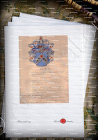 velin-d-Arches-TRAPADOUX_Armorial famille Boutechoux de Chavanes_France