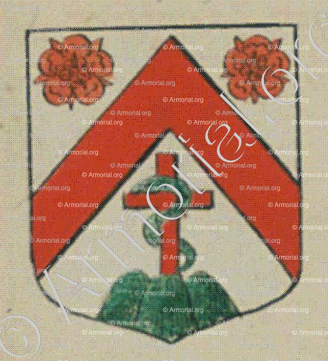 GUEIGUERY (Alsace)_Blason enregistré sous le règne de Louis XIV_France 