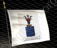 drapeau-SWARTZENBERG & HOHENLANSBERG (Thoe)_Friesland (Stamboek van den Frieschen, 1846)_Nederland