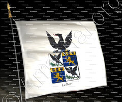 drapeau-LE ROY_Armorial royal des Pays-Bas_Europe