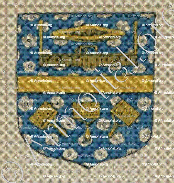 La Communauté des Tisserands de la Ville et Bailliage de Lauterbourg (Alsace)_Blason enregistré sous le règne de Louis XIV_France 