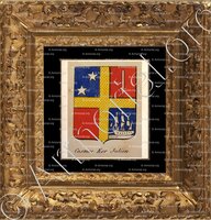 cadre-ancien-or-COSMAO KER JULIEN_Noblesse d'Empire._France