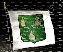 drapeau-AMPROUX_Armorial de France. Poitou. 1696._France