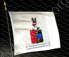 drapeau-TAMMINGA & van EWSUM_Friesland (Stamboek van den Frieschen, 1846)_Nederland