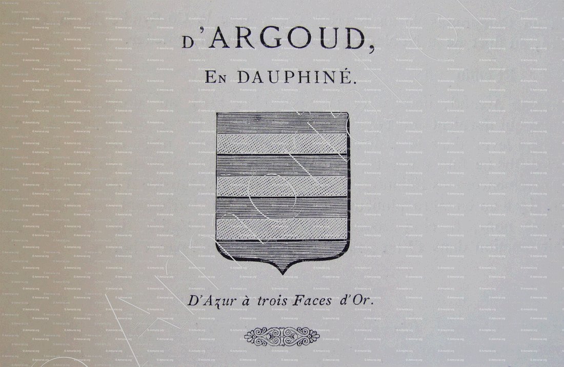 ARGOUD_Dauphiné_France