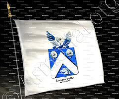 drapeau-LOCQUERELLE dit LE RICHE_Armorial royal des Pays-Bas_Europe