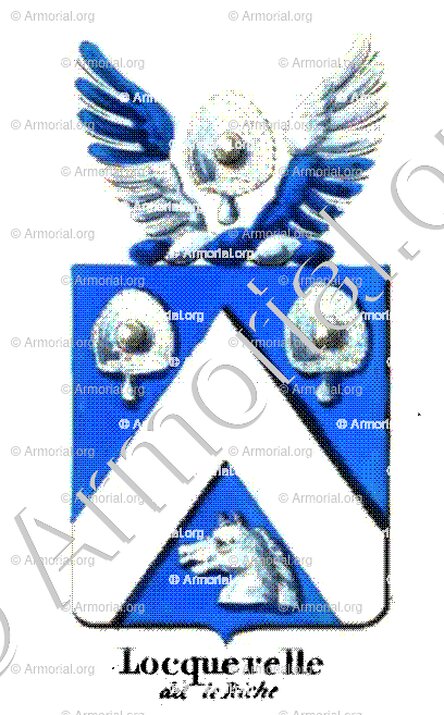 LOCQUERELLE dit LE RICHE_Armorial royal des Pays-Bas_Europe