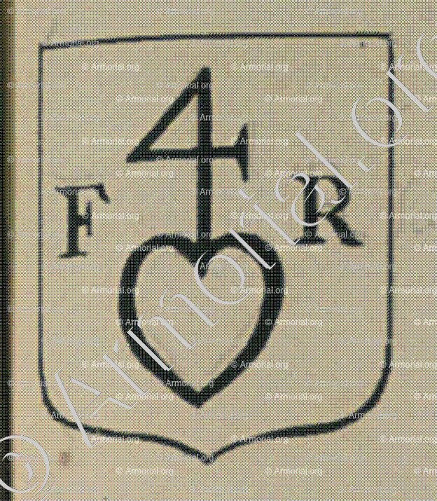 ROSE (Alsace)_Blason enregistré sous le règne de Louis XIV_France 