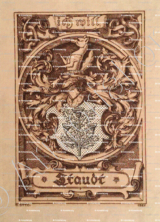 STAUDT_Ex-libris, 1924. (Graveur, G.Otto)_Deutschland