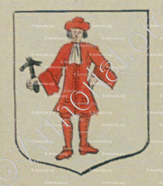 BOUKEIS (Alsace)_Blason enregistré sous le règne de Louis XIV_France 