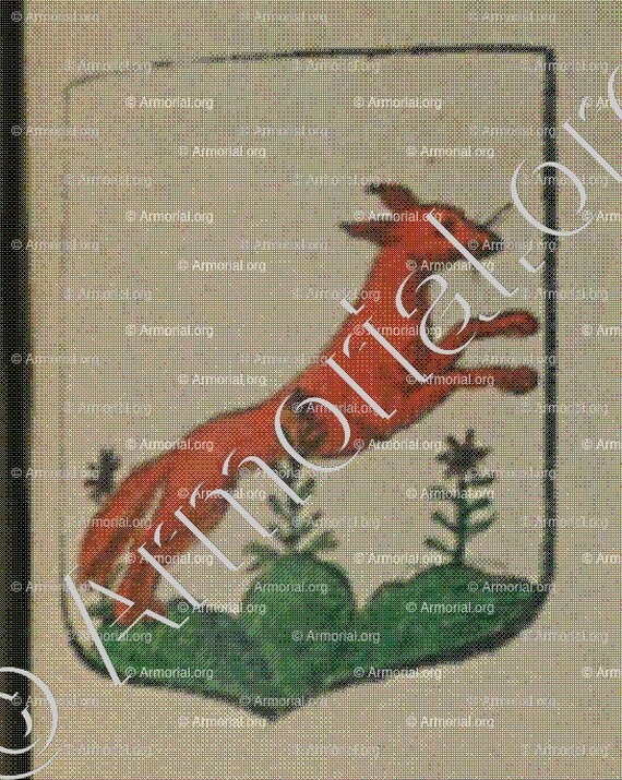 ROTFOUCHS (Alsace)_Blason enregistré sous le règne de Louis XIV_France 